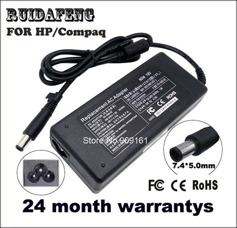 V A W Replacment Laptop Ac Power Adapter Charger For Hp Compaq