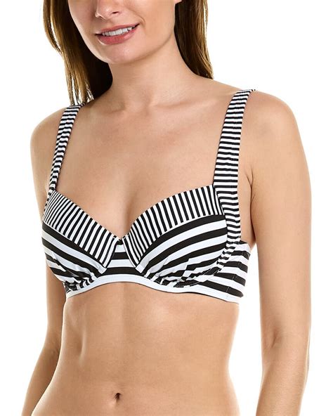 Buy Tommy Bahama Breaker Bay Underwire Bikini Top Black At 64 Off Editorialist