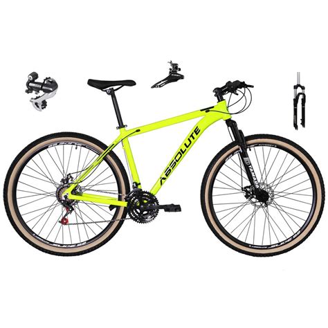 Bicicleta Aro Absolute Nero Cabeamento Interno V C Mbio Shimano