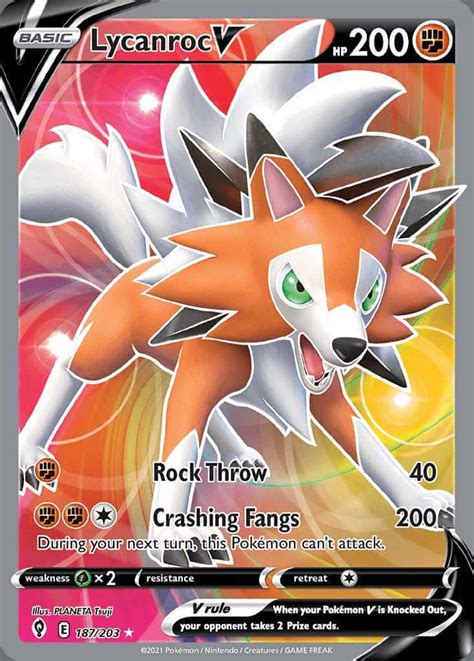 Pretty Tanky Lycanroc VMAX Rate My Deck PokemonCard