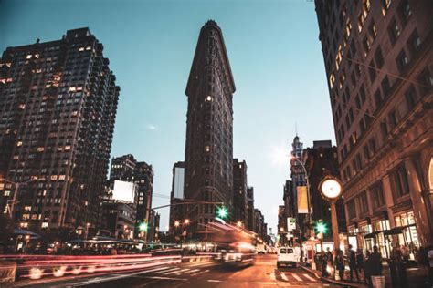 250+ Flat Iron Building Night Stock Photos, Pictures & Royalty-Free ...