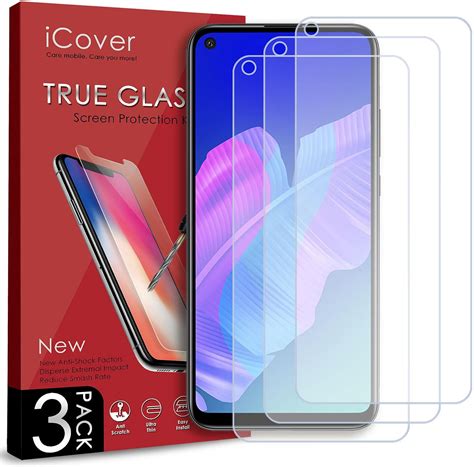 Icover 3Szt Szkło Hartowane Do Huawei P40 Lite cc63b3cf ced5 4063 8bac