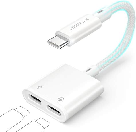 Amazon Jsaux Usb C Splitter In Usb C Headphone And Charger