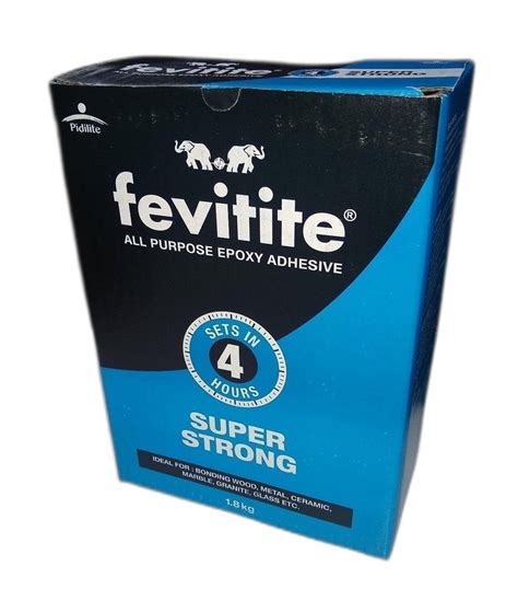 Fevitite Super Strong Structural Epoxy Resin And Hardner 1 8 Kg For