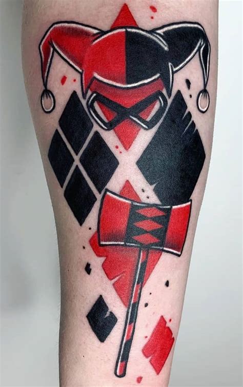 Harley Quinn Tattoos Meanings Tattoo Designs And Ideas