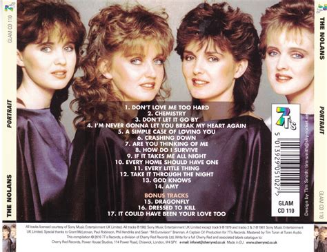 BENTLEYFUNK: The Nolans - Portrait (1982 - 2010) Expanded Disco 320