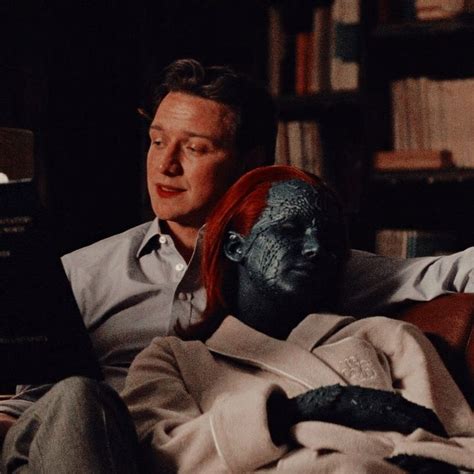 Mystique And Professor X