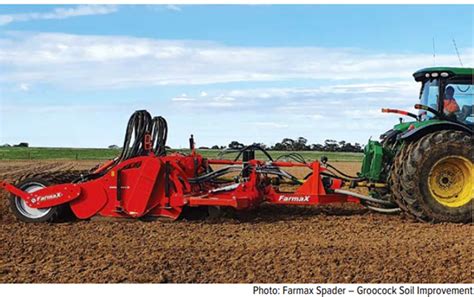 soil mixing  spading sandy soils southern region