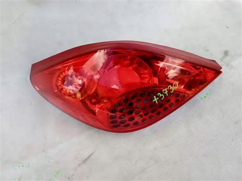 PEUGEOT 207 CC CABRIO LAMPA LEWA TYŁ TYLNA 12232974669 oficjalne