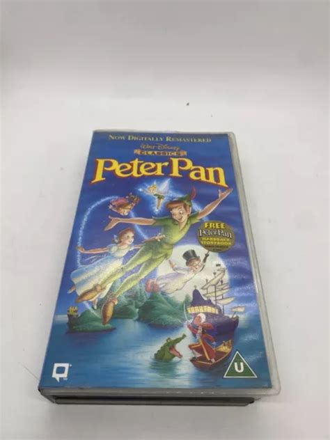 CLASSIC DISNEY VHS Peter Pan 2001 Original Video Tape Excellent