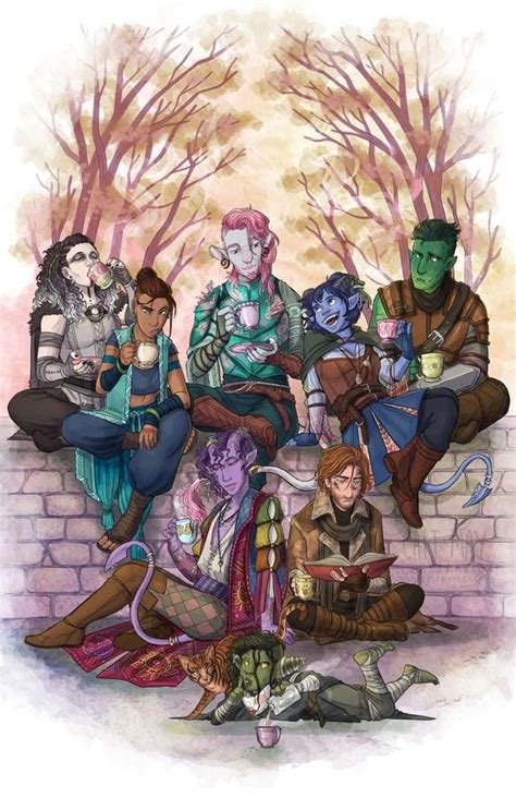 Mighty Nein And Vox Machina Bundle Critical Role Characters