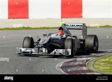 Michael SCHUMACHER GER In The Mercedes MGP W01 Race Car During