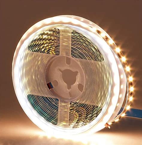 Inextstation 12v Warm White Led Strip Light 16 4ft 5m 300 Leds Smd5050