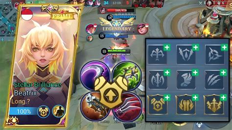 Rekomendasi Build Emblem Beatrix Tersakit Build Beatrix