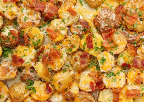 Bacon Roasted Potatoes Vegetable Recipes