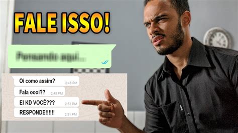 Ele Demora Pra Responder No Whatsapp Fa A Isso Youtube