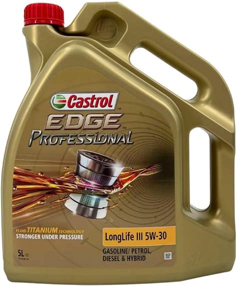 Amazon Fr Huile De Moteur Castrol Edge Professional Longlife III 5 W