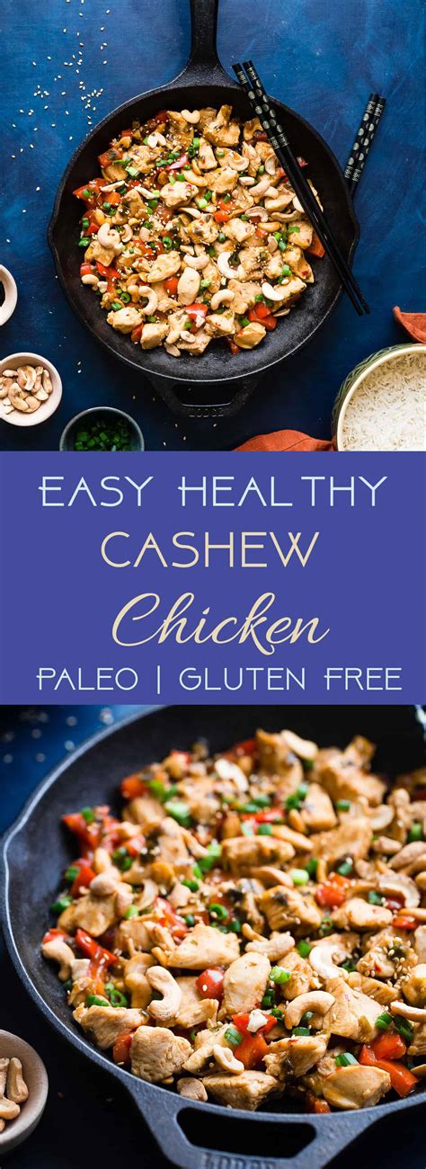 Easy Paleo Cashew Chicken Stir Fry Food Faith Fitness