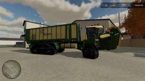 BIG ZX550GD Mower With Forage Wagon v1.0 | FS22 Mod Download