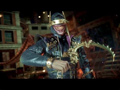 Noob Saibot Intros Victories The Batman Who Laughs Skins Mortal