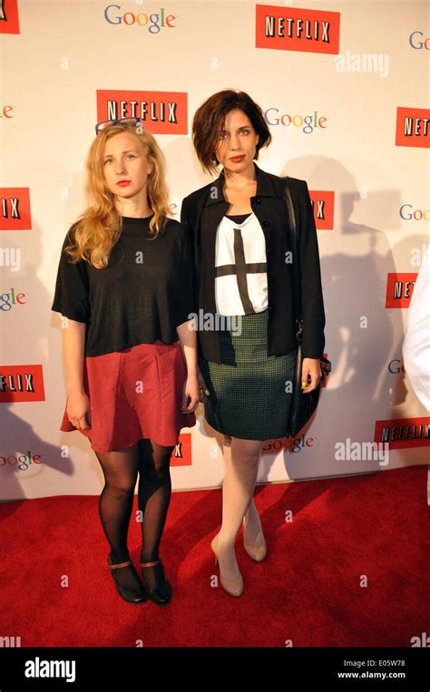 Washington Dc USA Nd May Members Of The Rock Band Pussy Riot MARIS ALYOKHINA And