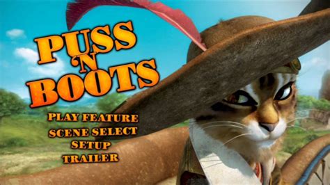 Puss In Boots Dvd Menu