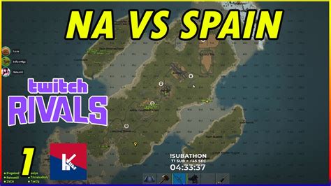 Hjune Plays In Twitch Rivals Rust V Na Vs Spain Rivals