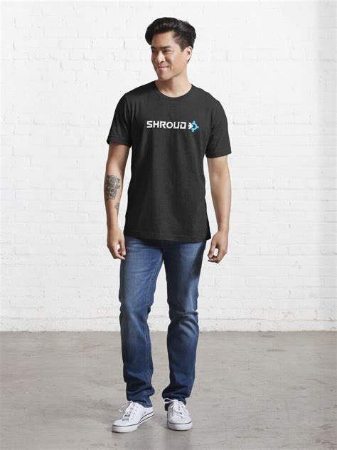 "Shroud, Twitch Shroud Official Merch, Shroud New Logo Official T ...