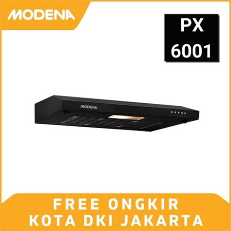 Jual COOKER HOOD SLIM MODENA PX 6001 ESILE PENGHISAP ASAP DAPUR 60CM