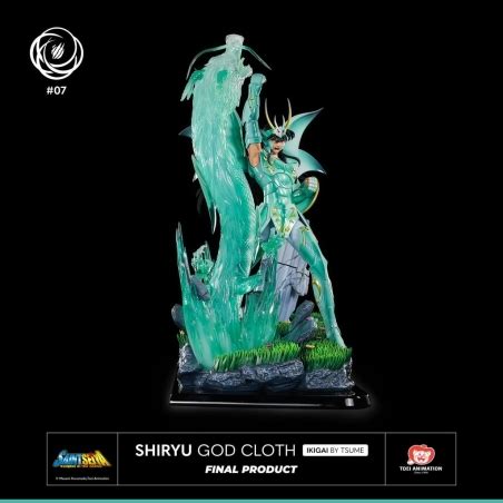 Shiryu God Cloth Ikigai Statue Tsume Saint Seiya