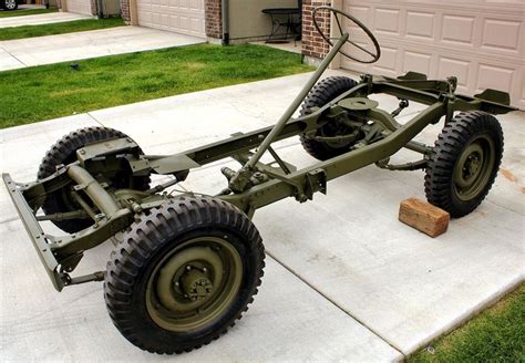 Willys Jeep Chassis Willys Jeep Willys Mb Willys