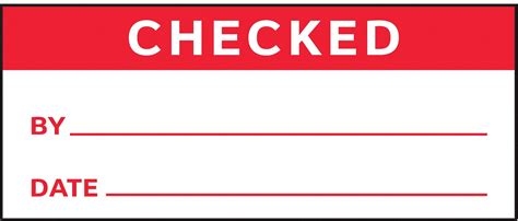 Stranco Inspection Label English Quality Pk Tc Walmart