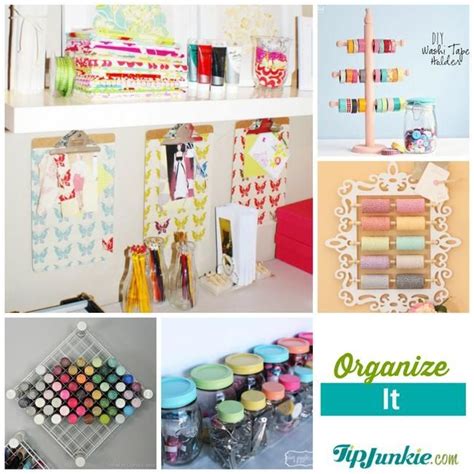 16 Ways To Organize Your Craft Room Craft Room Craft Room Storage