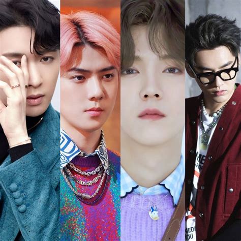 Exo Exo Sc Sehun Xunqi Luhan Lufan Kris Yifan Galaxy Meigeni