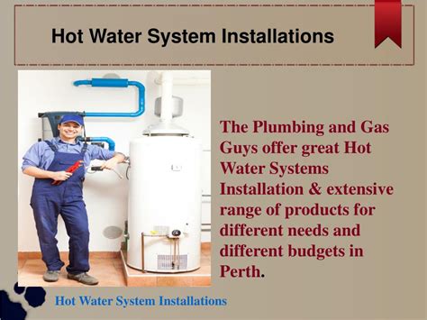 Ppt Electric And Gas Hot Water Systems Services Powerpoint