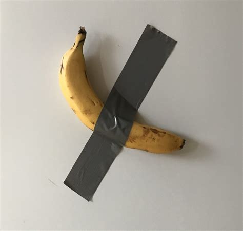 Duct Taped Banana Artwork Sells For US 6 2 Million At Auction