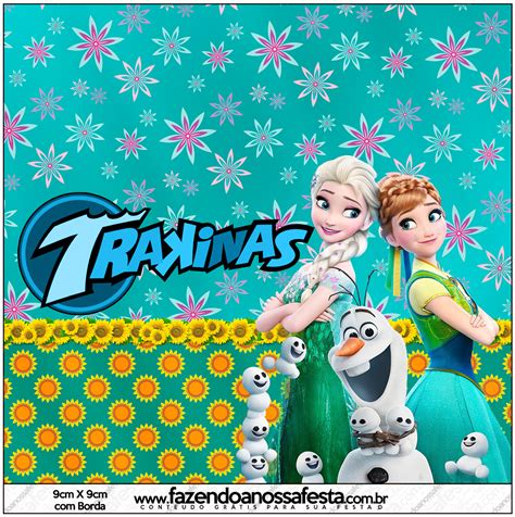 Mini Trakinas Frozen Fever Fazendo A Nossa Festa