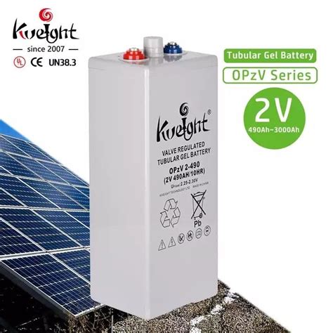 Opzv Solar Power Station V Ah Vrla Gel Lead Acid Battery Solar