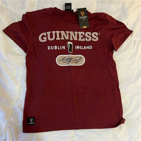 Guinness Tops Red Guinness Shirt Poshmark