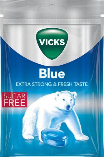 Köp Vicks Blue Sockerfri 72g Hos Coopers Candy