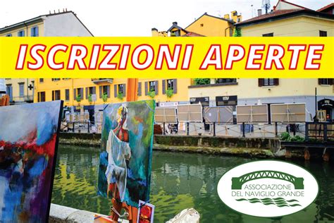 Arte sul Naviglio Grande Iscrizioni aperte alla 35ª edizione