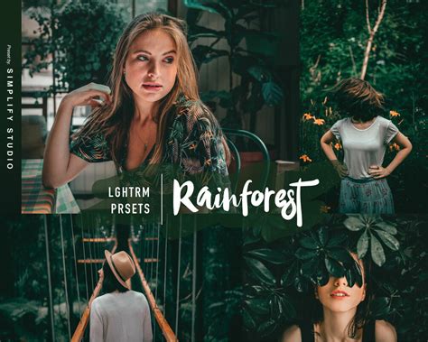 RAINFOREST Lightroom Mobile Presets Jungle Presets Tropic Presets