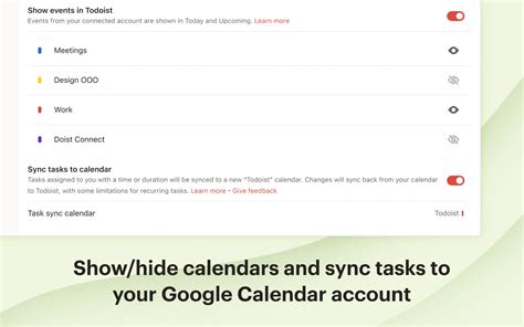 Google Calendar | Todoist Integrations