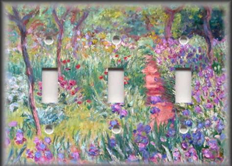 Monet Art Flower Garden Monet Art Home Decor Floral Monet Art - Etsy