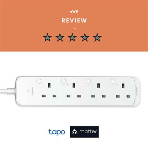 Review Tapo P M Smart Wi Fi Power Strip Mesh