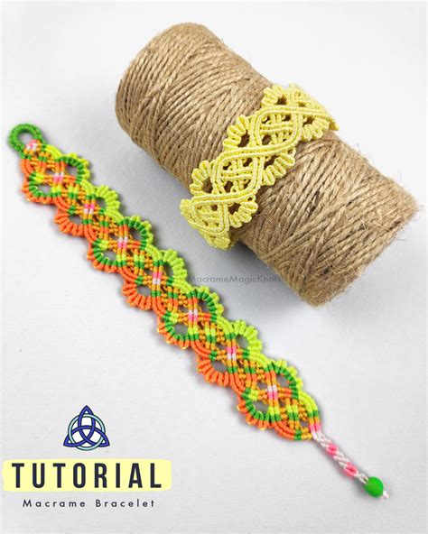 Macrame Celtic Bracelet Tutorial Easy Celtic Bracelet Celtic Knots