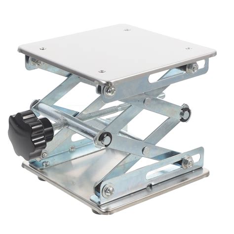 Lab Jack Support Stainless Steel Lift Table Jack Platform Heavy Duty