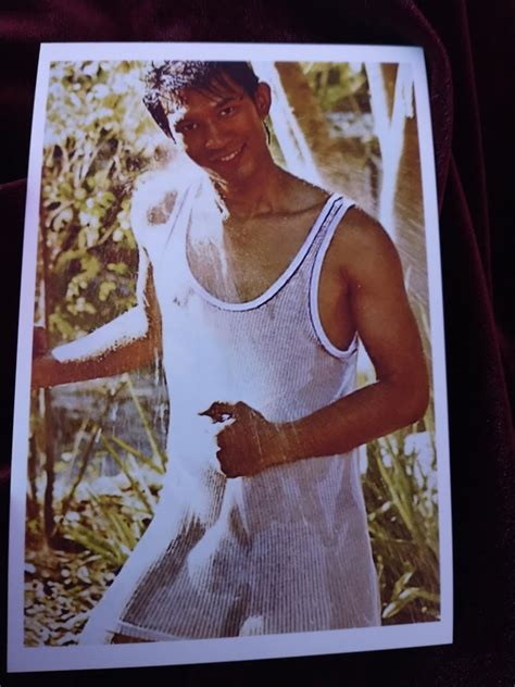 Photo Print X Vintage Male Gay Int Handsome Model Man See Through