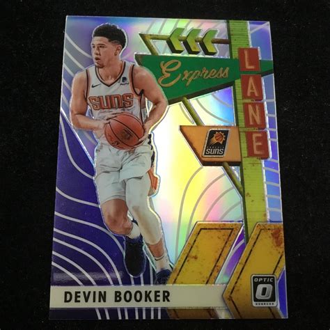 2019 20 Panini Donruss Optic Express Lane Holo 12 Devin Booker Phoenix