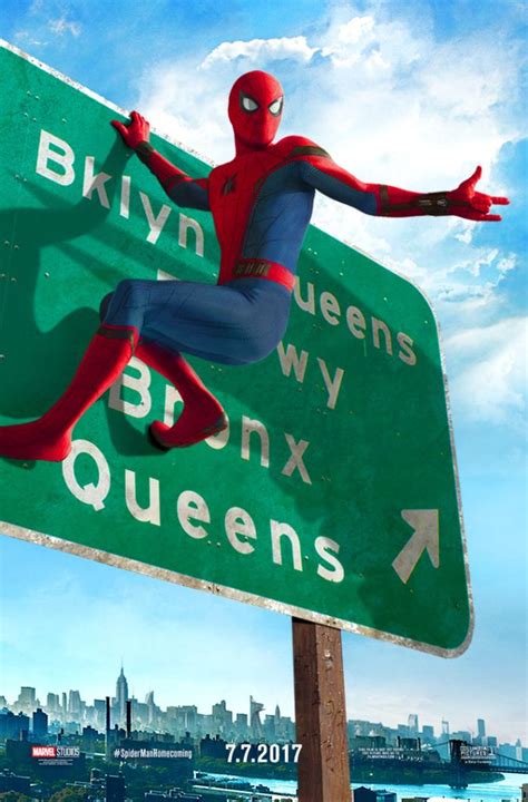 New York Gets The Spotlight In 3 New Spider Man Homecoming Posters